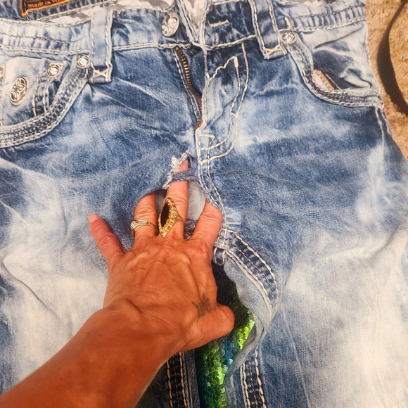 Rock revival jeans- read description - Picture 7 of 12